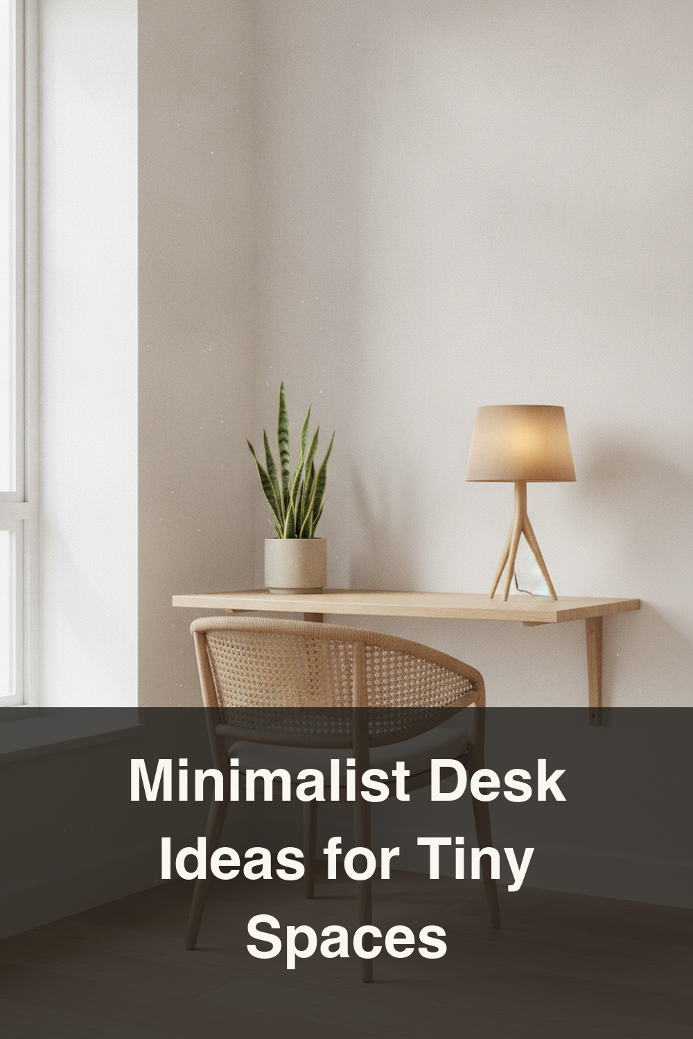 10 Minimalist Desk Setup Ideas for Small Spaces & Japandi Homes