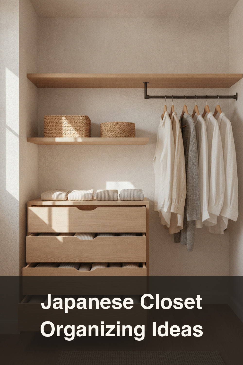 10 Japanese Method Small Closet Organization Ideas for Tiny Spaces