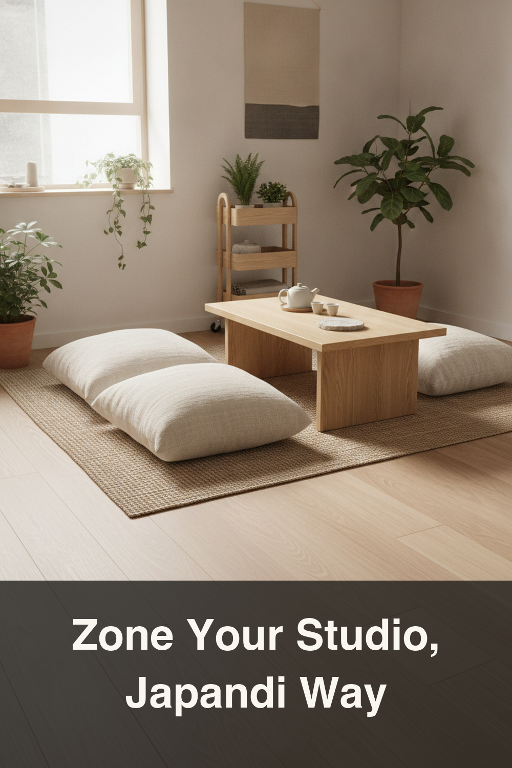 Japandi Studio Apartment Layout Ideas for Small Spaces